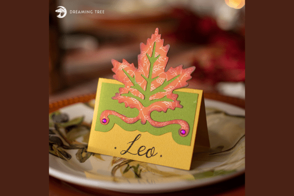 Autumn Leaf Place Card Review