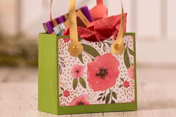 Mini Gifting Tote 3D SVG for Birthdays