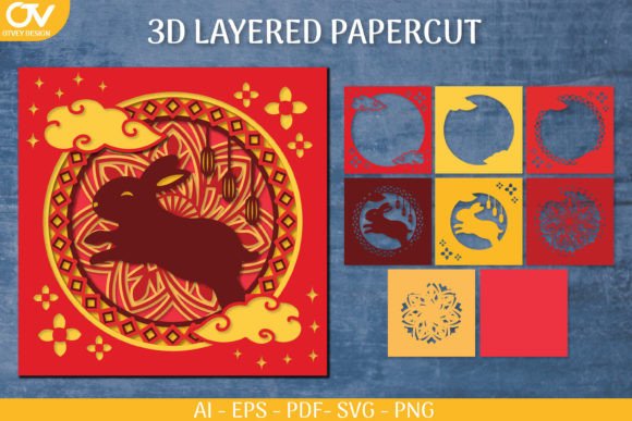 Review: 3D Shadow Box Chinese Layered Papercut Design