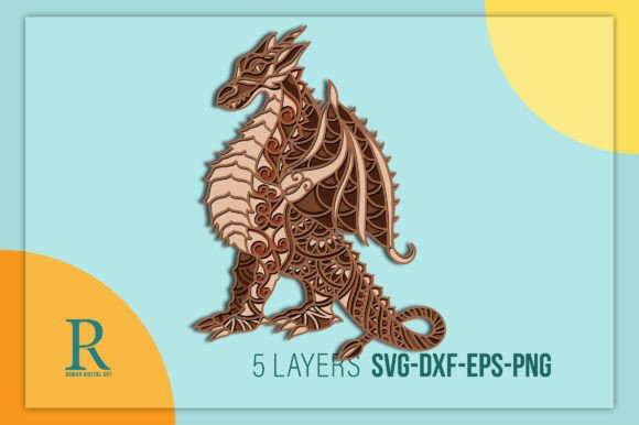 Reviewing the 3D SVG Dragon Mandala for Other Branding