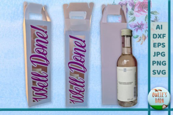 Wine Box - Well Done 3D SVG Gift Boxes